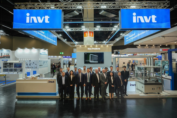 INVT ra mắt danh mục tự động hóa công nghiệp thế hệ mới tại triển lãm SPS 2025 ở Nuremberg