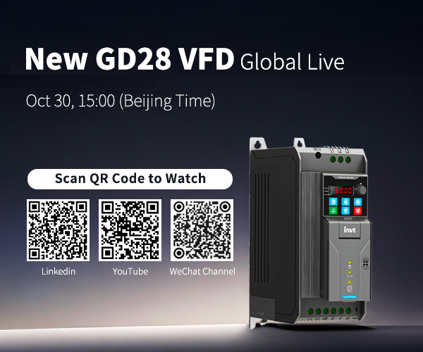 INVT Công Bố Livestream Toàn Cầu Giới Thiệu Dòng Biến Tần Mới GD28